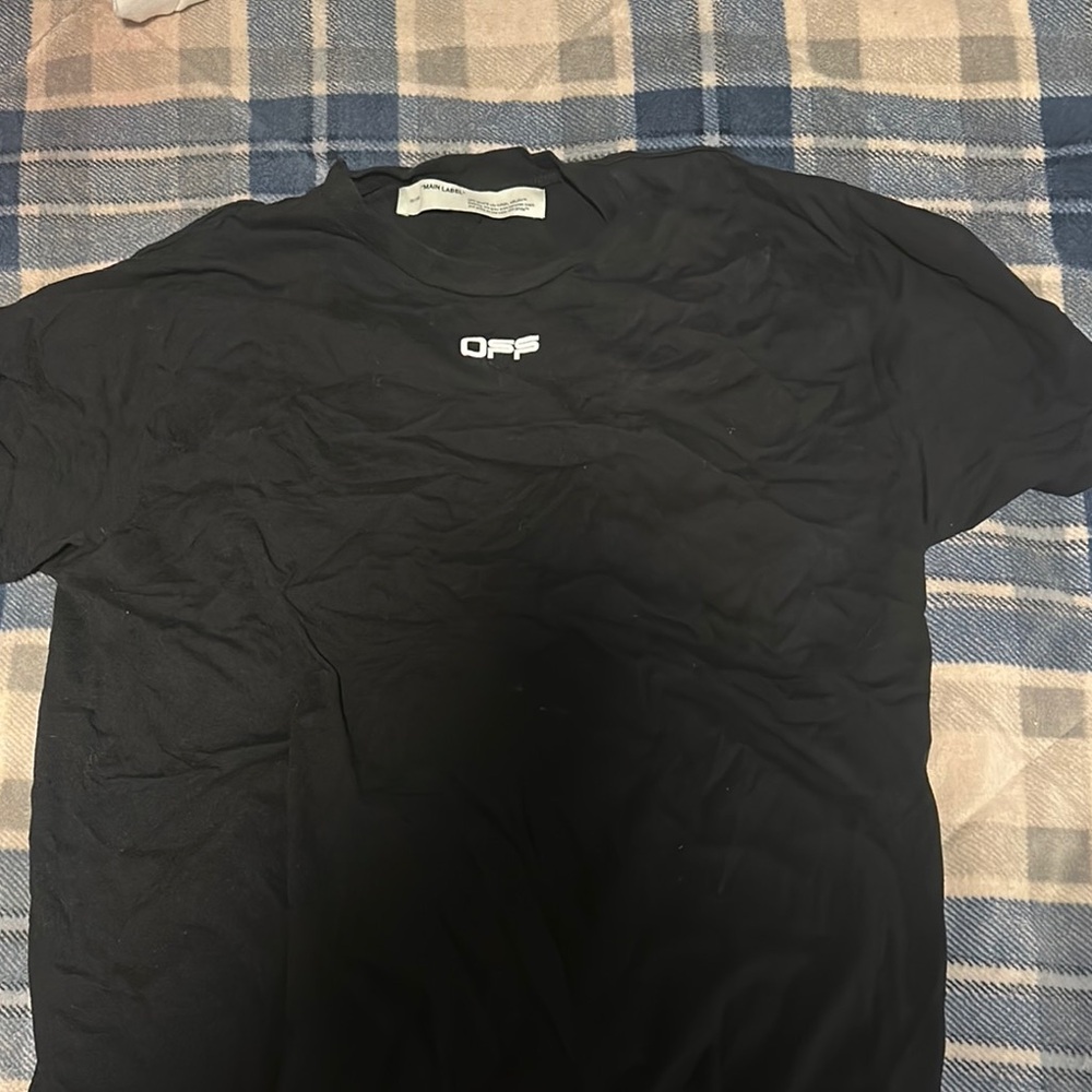 Off-White Black Men's Shirt